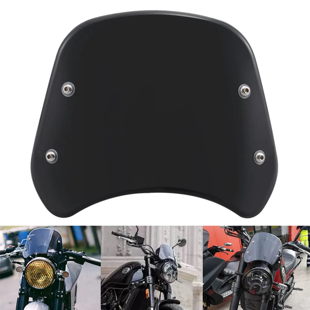 

Motorcycle Windshield Retro Front Fairing Windscreen Shroud Wind Deflector For Benelli Leoncino 250 500 Trail Moto Accessory