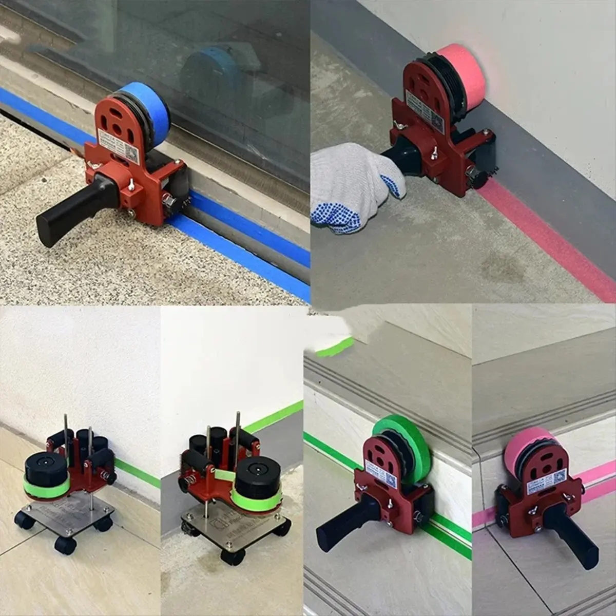 HOME USE-A Masking Tape Dispenser Textured Paper Pasting Machine Paint Sticker Beauty Seam Tape Pasting Linear Guide Mark