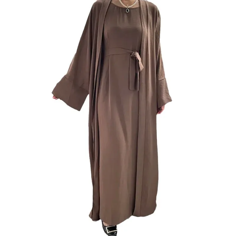 Turkish Solid Color Plus Size Abayas for Women Kaftan Caftan Abayas Evening Dress Dubai Moroccan Long Sleeve Muslim Dress Women