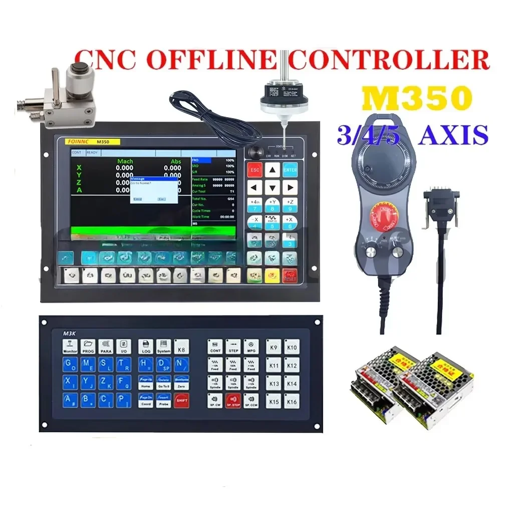 CNC DDCS-EXPERT/M350 3/4/5 Axis Off-line Controller Supports Closed-loop Stepper servo/Atc Controller To Replace Ddcsv3.1