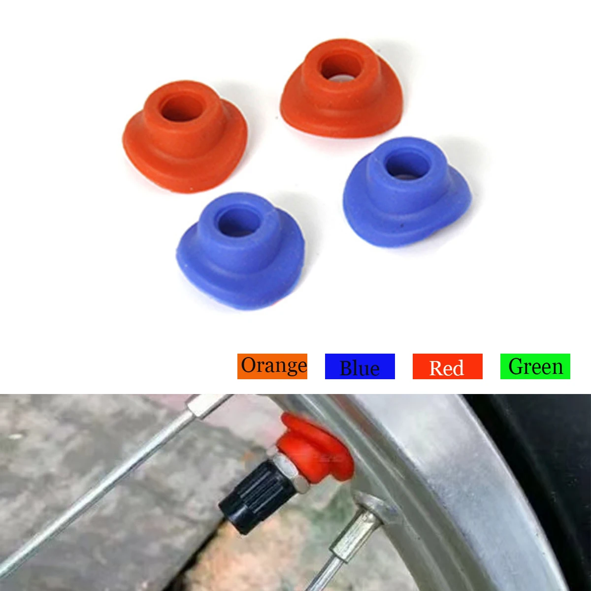 

New Motorcycle Accessories Silicone Valve Mouth Washers Gasket Dirt Bike Pit Bike Motocross For CRF KTM YZF RMZ KLX 125 250 350