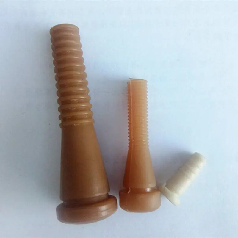 Poultry hair removal machine universal hair removal rubber cow tendon rubber spiral rod