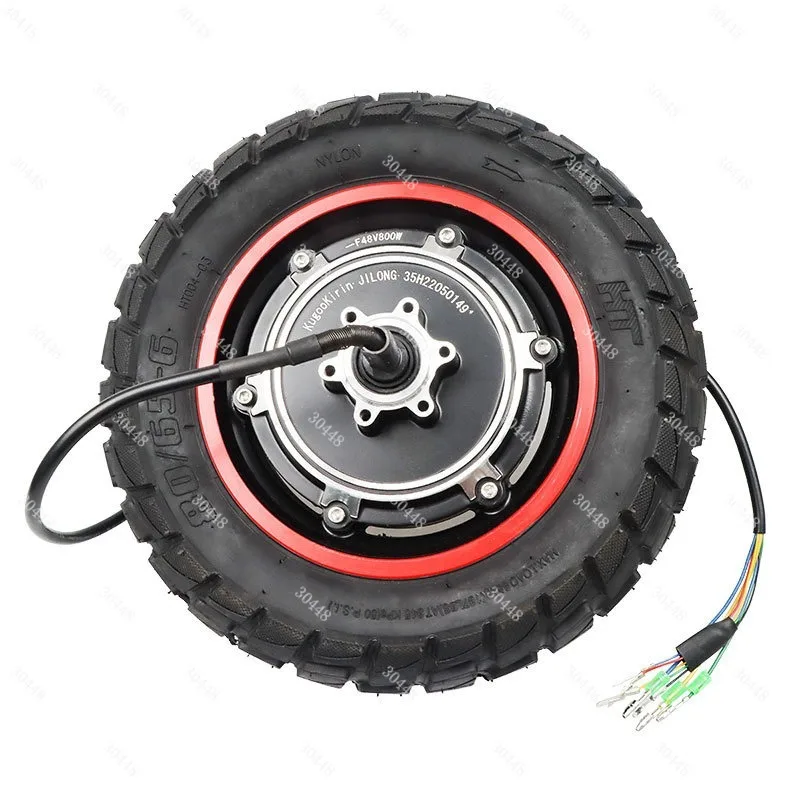 

M4 Pro Electric Scooter Accessory 800W Motor Drive Wheel 10-Inch Off-Road Tire Motor Wheel