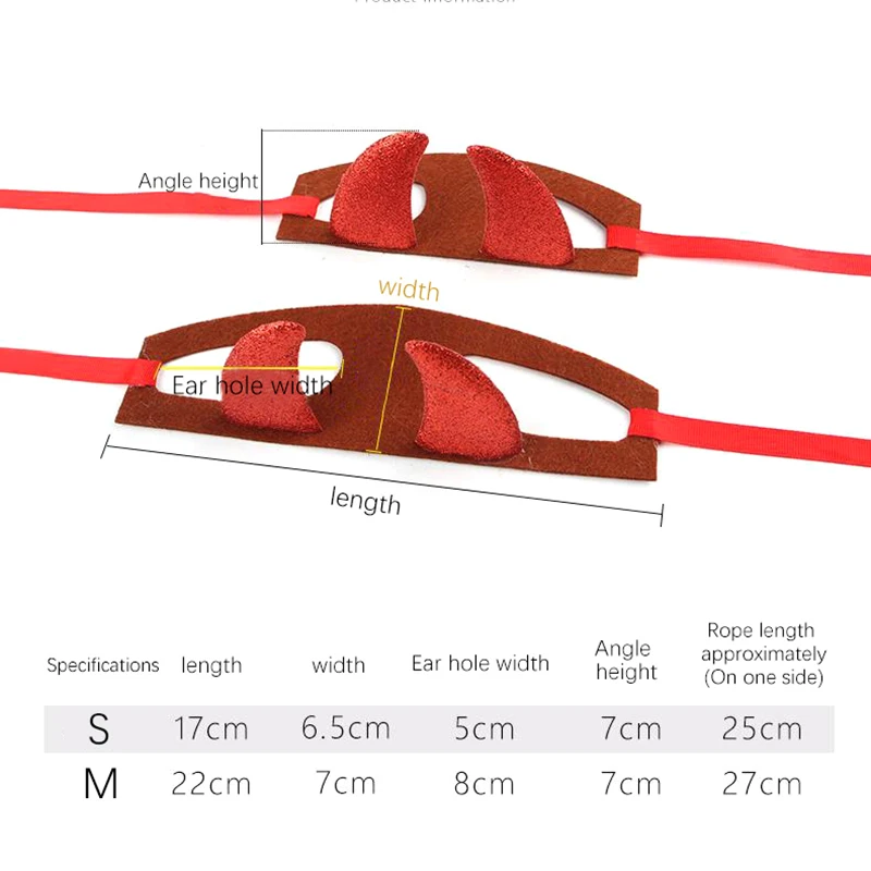 Disfraz de Cosplay para mascotas, diadema divertida con cuernos de diablo para Halloween, ropa de fiesta para Festival de perros y gatos, accesorios de decoración para mascotas, regalos