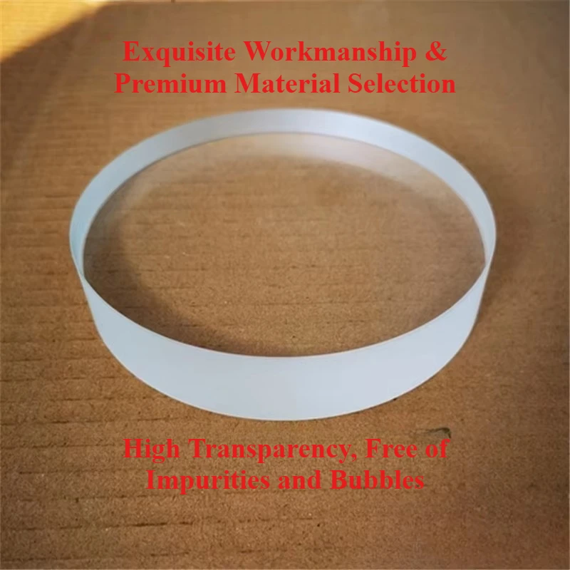 Transparent Borosilicate Glass Sight Disc 8mm Thick 30-150mm Diameter Industrial Observation Window Spare Parts