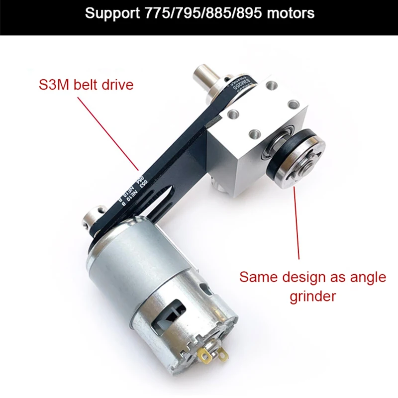 Mini Table Saw Spindle DIY Woodworking Cutting Spindle Bearing Seat Table Saw Spindle Assembly Ball Bearing Spindle Motor