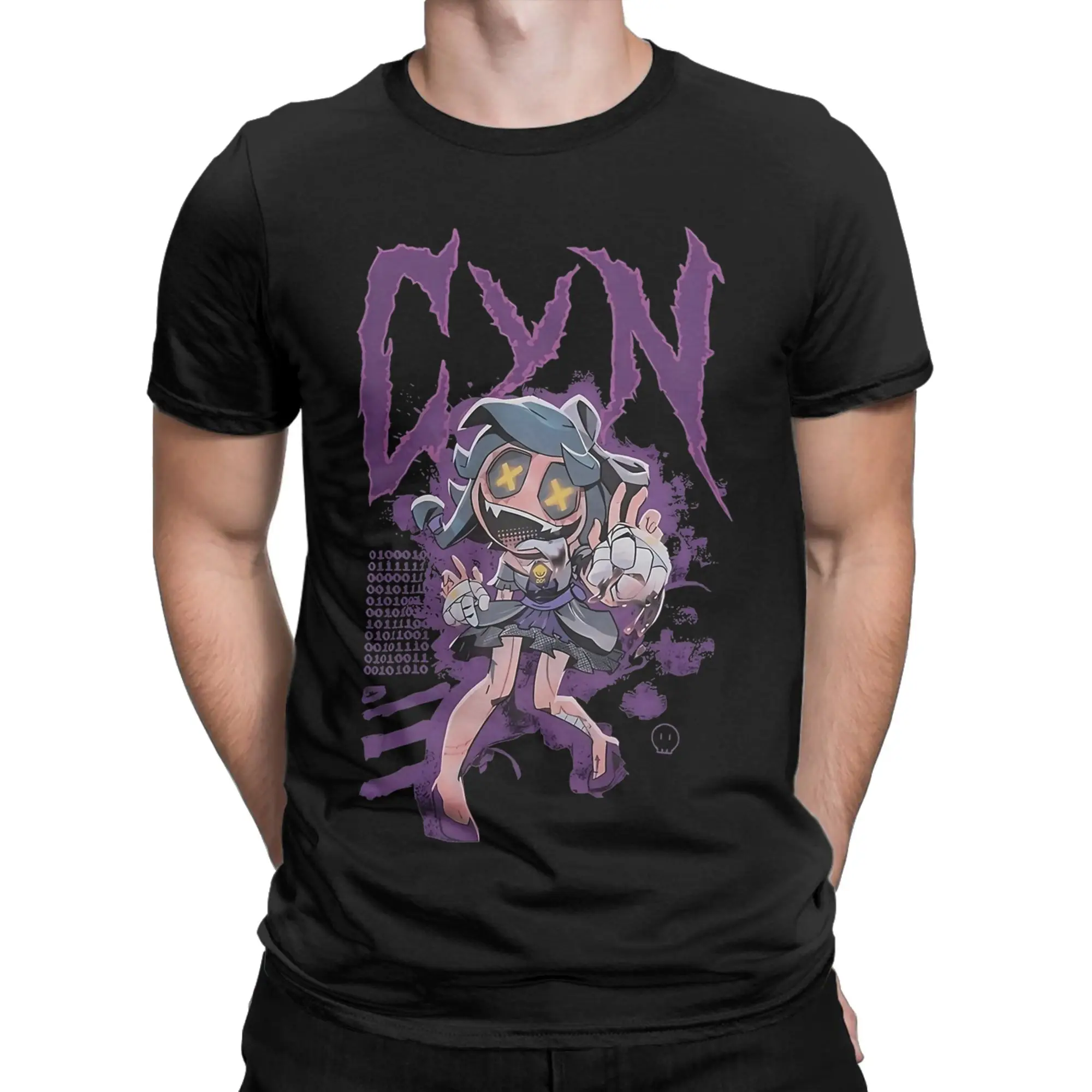 Murders Drones Cyn T Shirt for Men 100% Cotton Amazing T-Shirts Crew Neck  Tees Short Sleeve Clothing Birthday Present