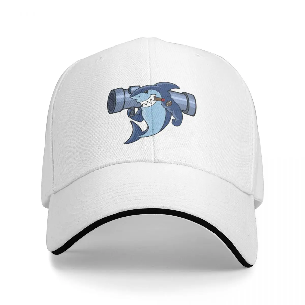 Bazooka Sharks Baseball Cap Luxury Man Hat Trucker Cap Hip Hop Luxury Brand Boy Child Women's