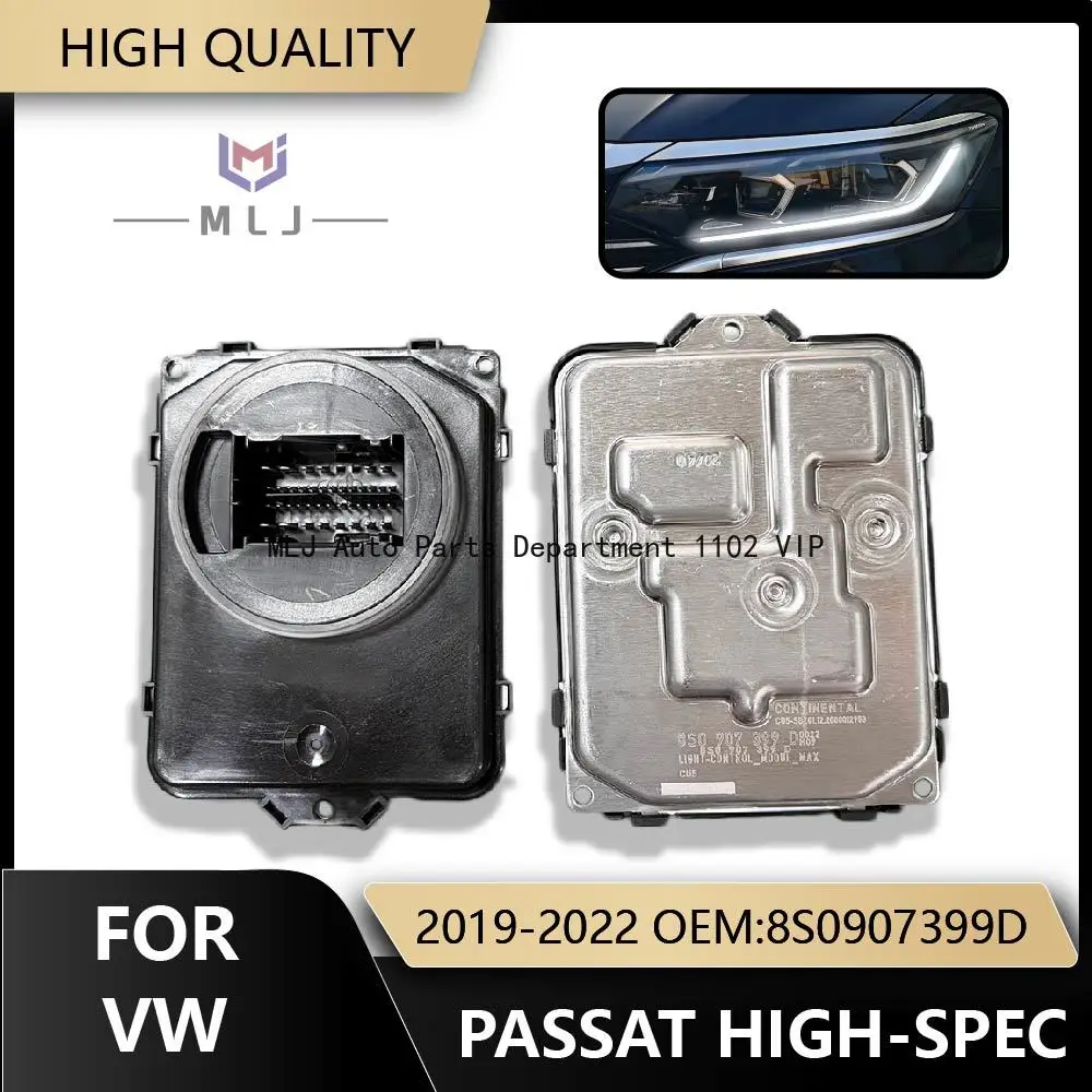 

8S0907399D For 2019-2022 Volkswagen Passat High-Spec LED Headlight Modules Headlight Control Units DRL Drivers Car Accessories
