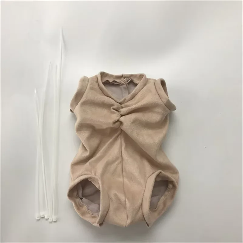 أجسام قماش كاملة الأطراف مقاس 18-24 بوصة لإكسسوارات تولد من جديد، أجسام قماش دمية الأطفال حديثي الولادة