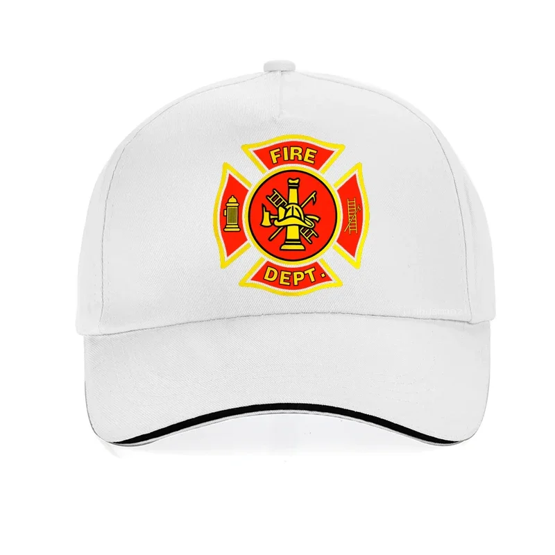 Rescue Firefighter Baseball Cap summer visor Dept hat Men Cotton Outdoor Breathable Snapback Caps Casquette