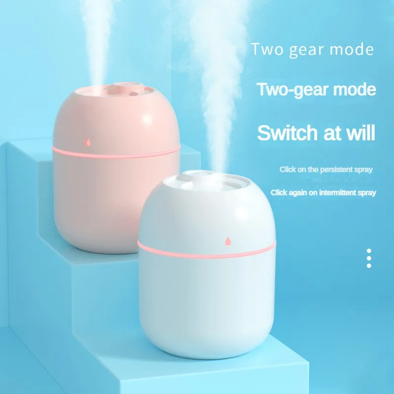 

Water drop humidifier, mini home desktop usb car dormitory bedroom ambient light silent hydrating humidifier