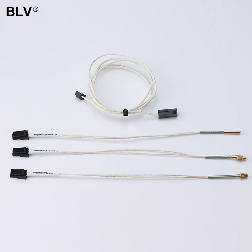 BLV®ADR™ 104NT-4-R025H42G （104GT-2）Thermistor sensor New standard Multi-Stranded Laser Welded Leads 3X15MM Metal M3 M4