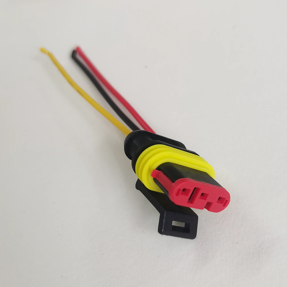 1 Stück 1 2 3 4 5 6 Pin Wasserdichter Elektrischer Auto-Steckverbinder Männlich Weiblich mit Kabelbaum für Auto, Schiff, E-Bike, Motorrad – Detail 9