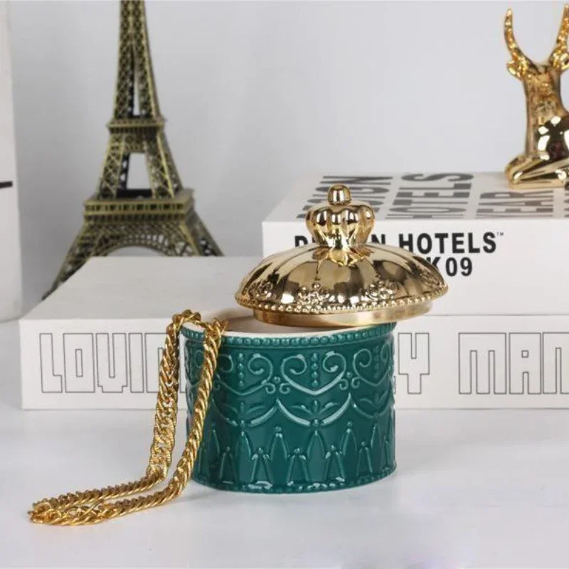 Ceramic Candle Jars with Lid Empty Glass for Candle Wedding Decorations Centerpiece Cheap Candle Container Wholesaler