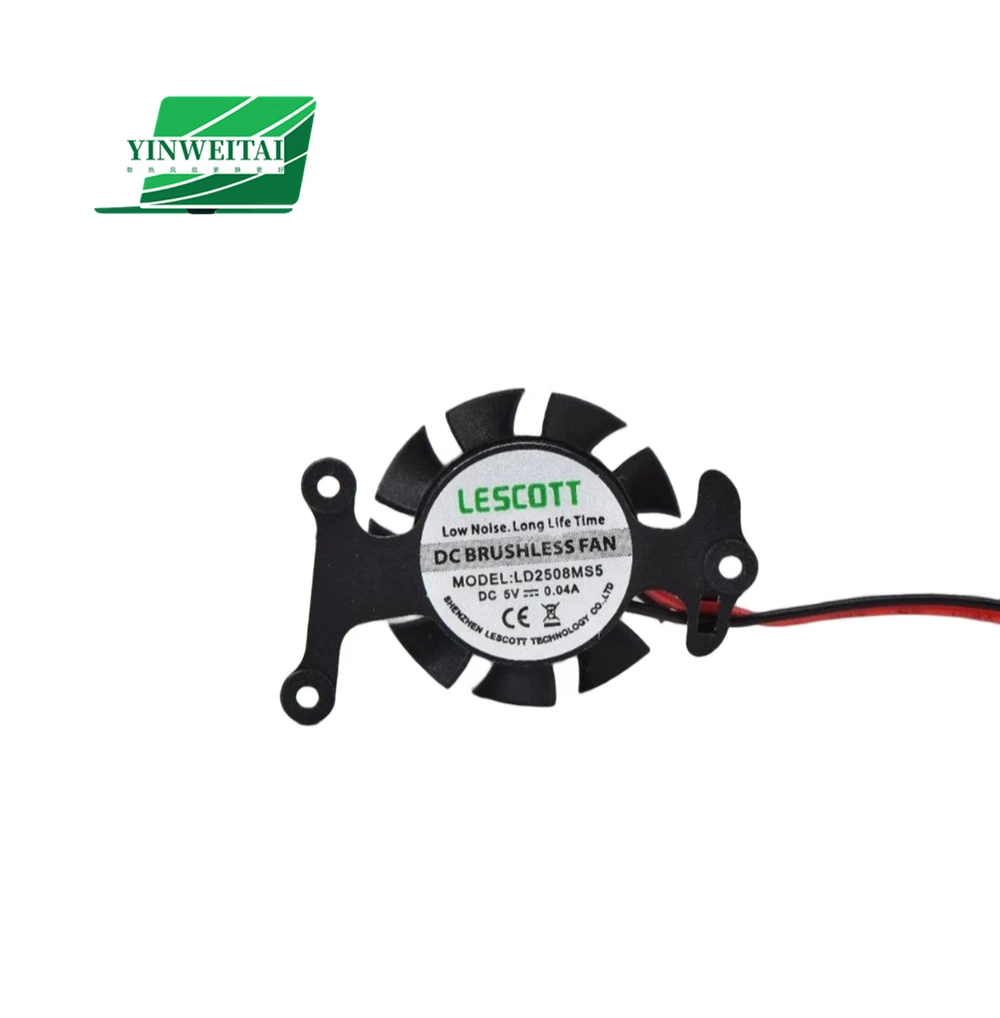 MINI PC Case Cover Fan For Minisforum EM680 EM780 DC5V 0.04A 2PIN New LD2508MS5 JD2508MS5