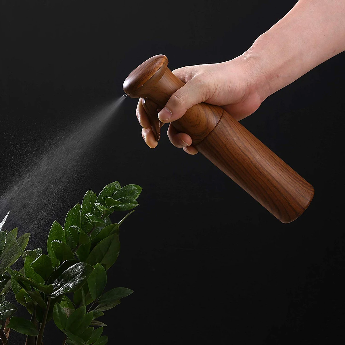 

Wood Grain Spray Bottle Durable Portable Sprayer Misting Bottles For Toner Cleaning Hairdressing Salon Use