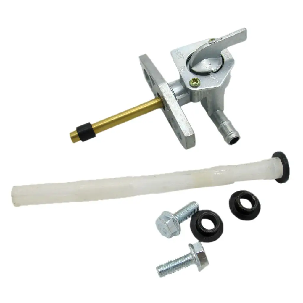 Fuel Oil Valves Petcock Switch Assembly Argente Finish for Honda CRF 50 70 80 100 Utility - view 2