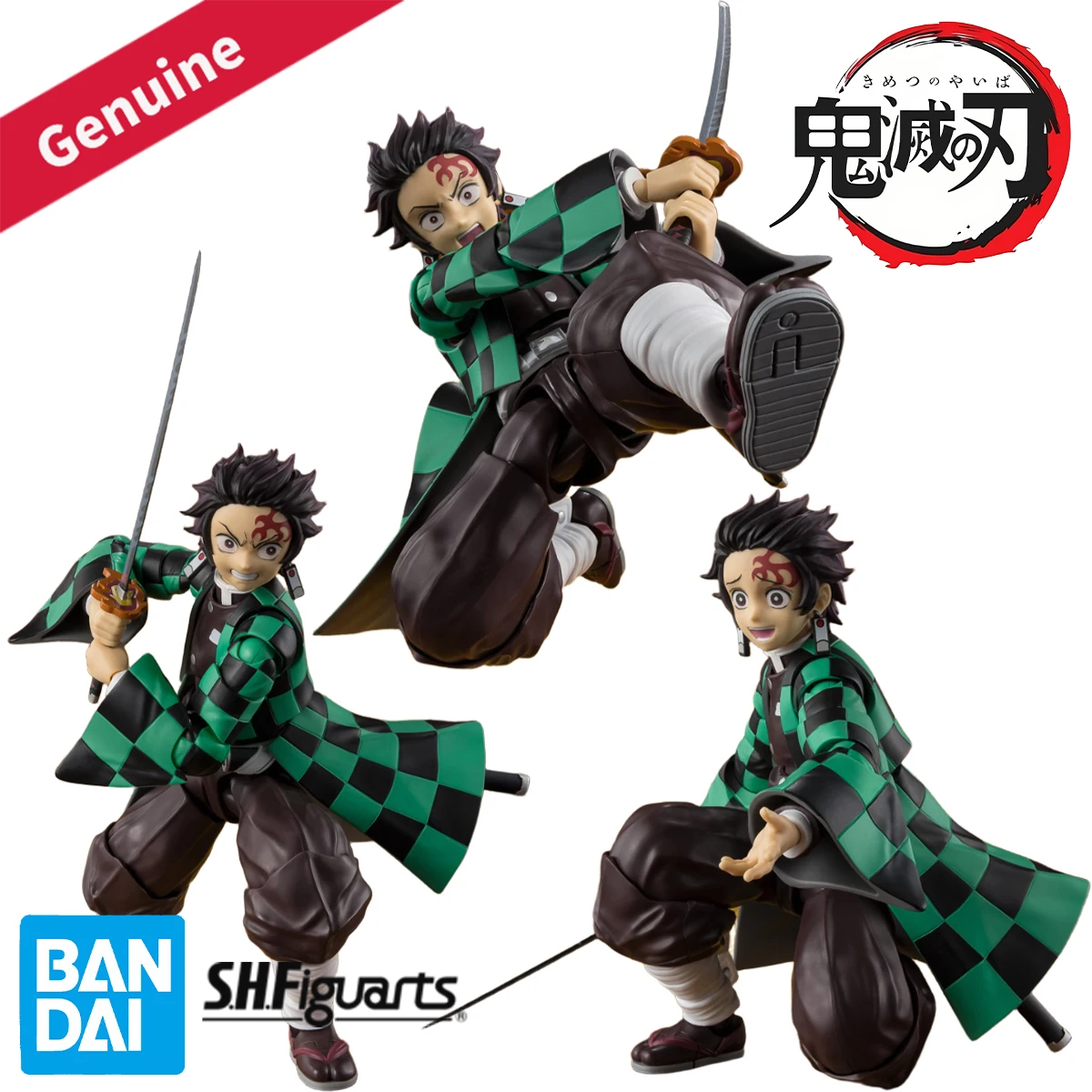 

Original Genuine Bandai Action/Dolls S.H.Figuarts Kimetsu No Yaiba Kamado Tanjirou The Final Battle in The Infinity Castle Ver.