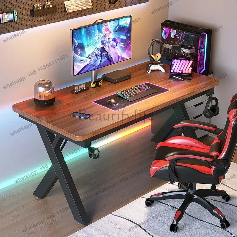 Gaming Office Computer Desks Supplies Living Room Study Students Standing Shelves Table Notebook Escritorios Library Furniture