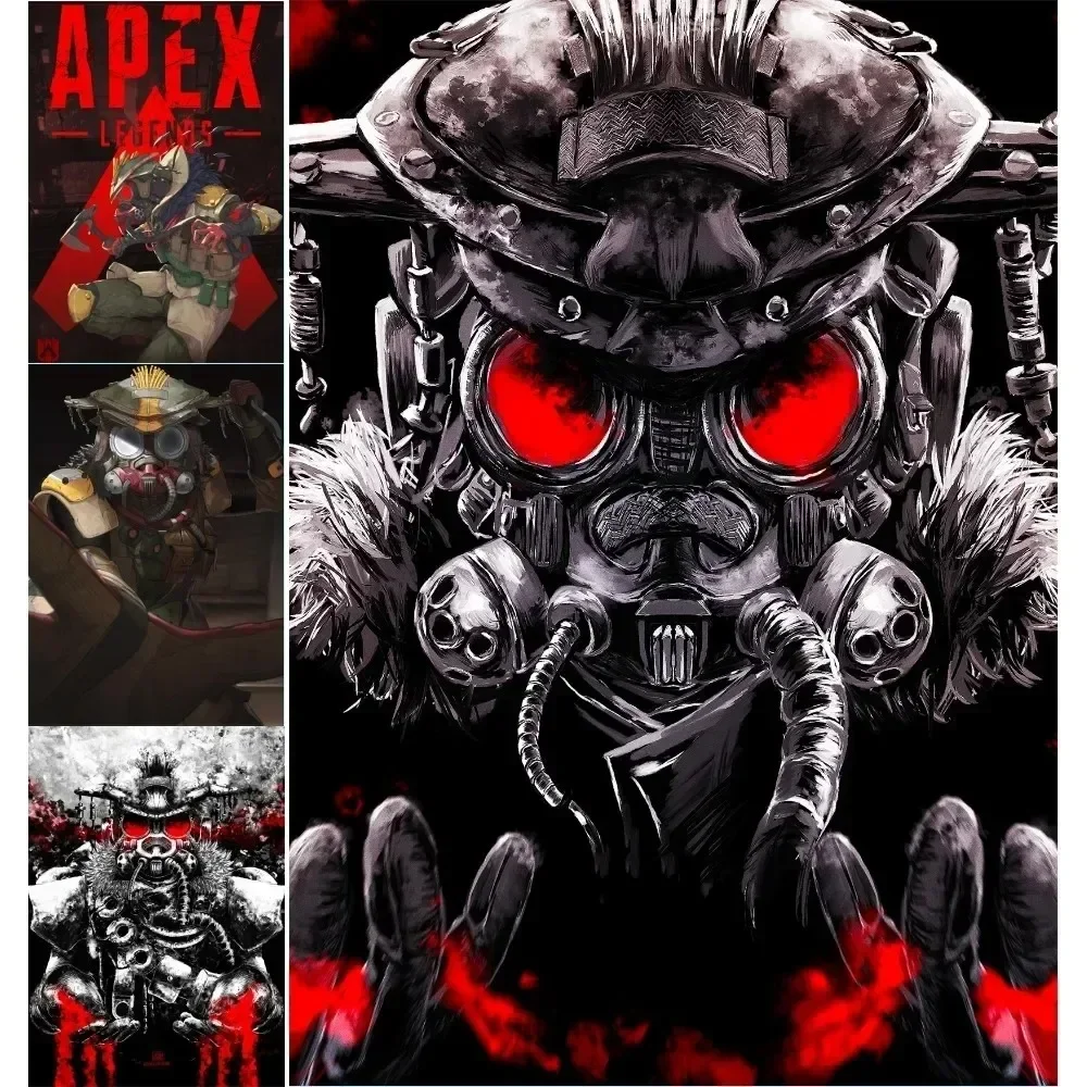 Apex Legends Bloodhound Poster  Digital Wall Art for Home Decor Living Room and Restaurant  Unique Room Decoration