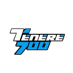 야마하 Tenere700 XTZ700 2020 2021 2022 2023 2024 오토바이 핸들 바 반사 데칼 스티커