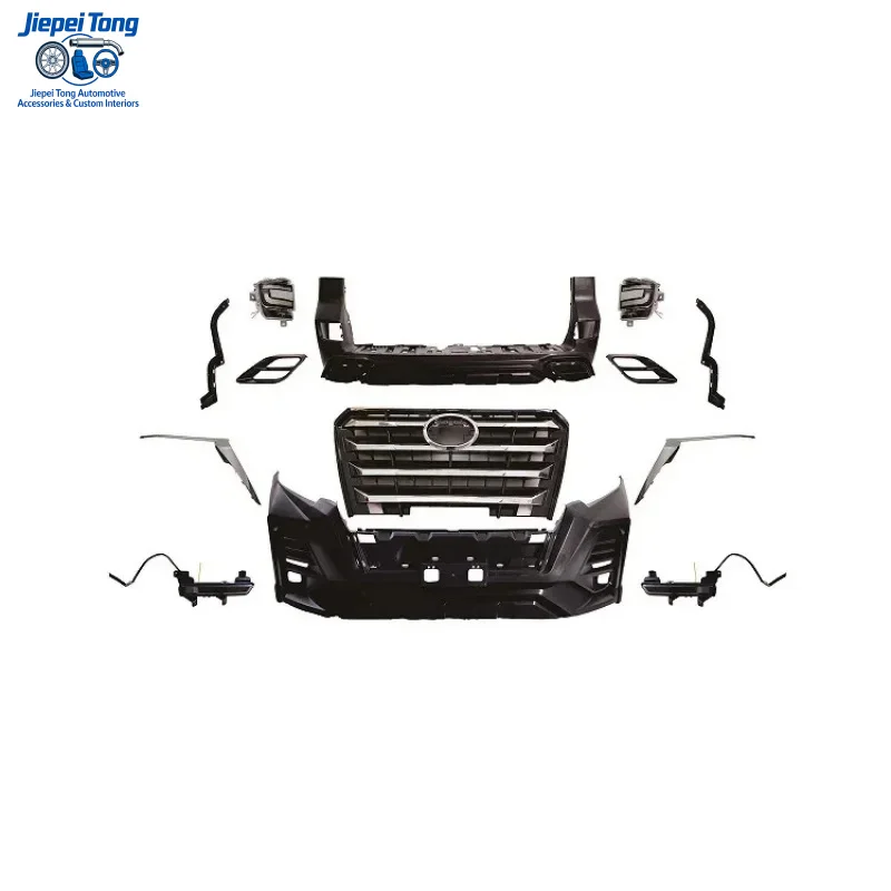 

Комплект обвеса в стиле X-Men для Prado FJ150 2018-2022: передний и задний бамперы, решетка радиатора