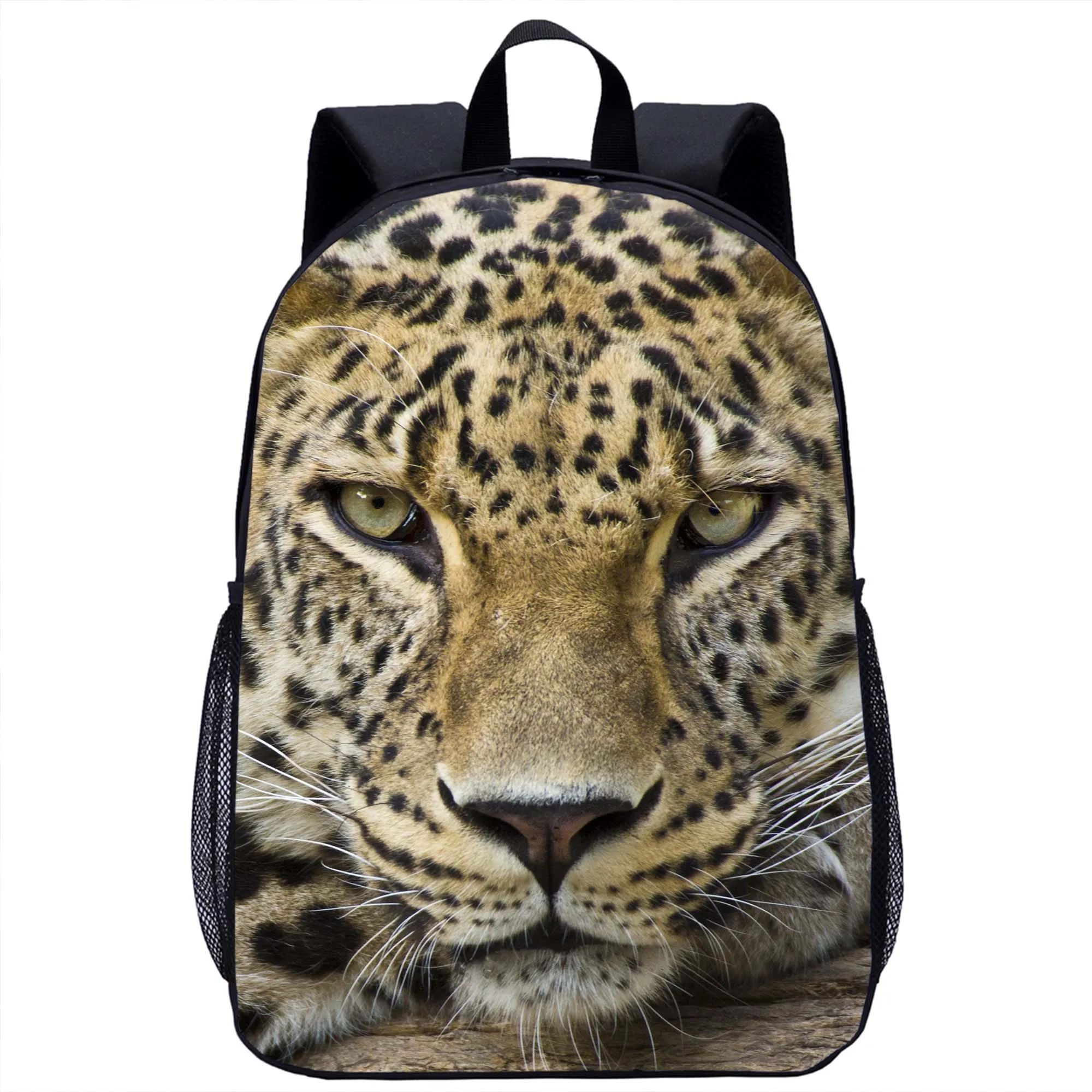 Sac à dos guépard prairie pour adolescents, sac d'école pour enfants, sac à dos de voyage décontracté pour hommes et femmes, sac à dos pour étudiants, garçons et filles, 03