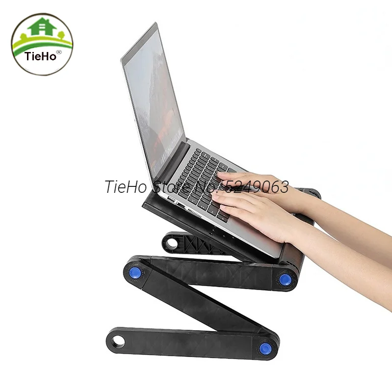 Lazy Folding Desk Stand Adjustable Laptop Desk Stand Portable PC Notebook Holder Multifunctional Computer Bracket For Bed Sofa