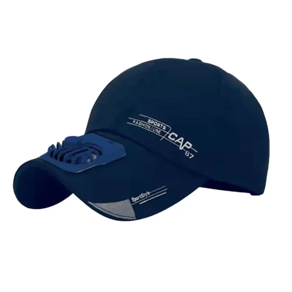 Mya Casquette Baseball Ventilateur Solaire - Chapeau Rafraîchissant Plage Voyage Pêche