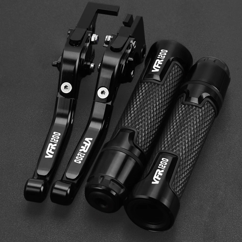 VFR 1200 10-17 Motorcycle Handbar Grips Adjustable Brake Clutch Lever FOR HONDA VFR1200 2010 2011 2012 2013 2014 2015 2016 2017