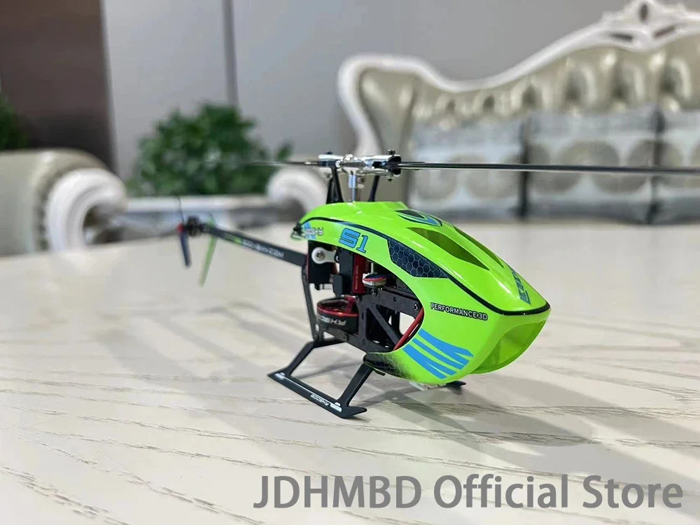 Nowy Goosky S1 BNF/RTF 3d helikopter RC 6-osiowy żyroskop 3D bezszczotkowy podwójny silnik z napędem bezpośrednim helikopter Rc