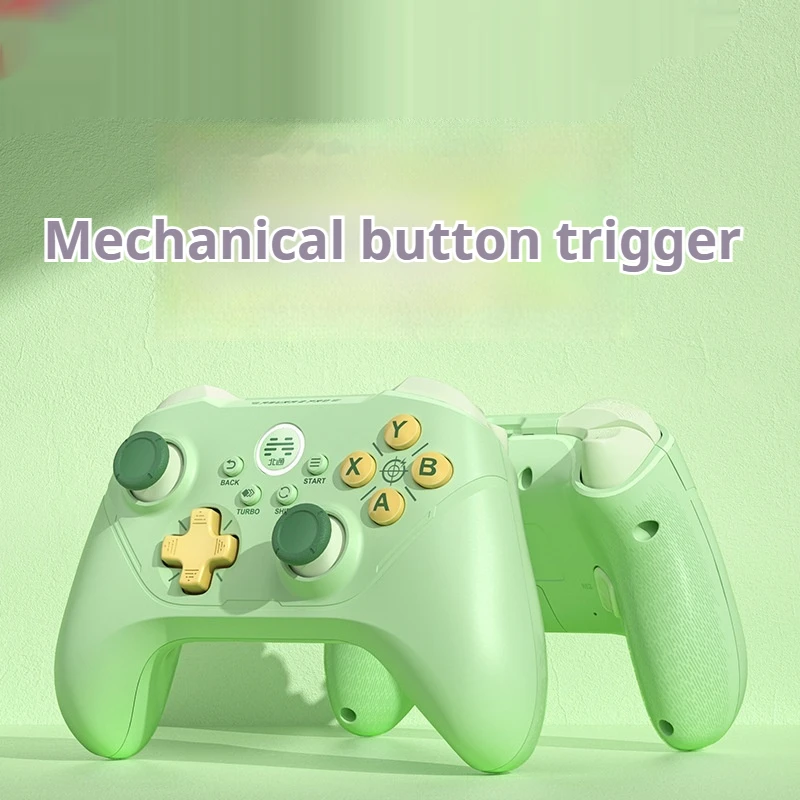 Beitong Asura 2pro Wireless Gamepad Mechanical Button Version Avocado Green Home Two Macro Programming Buttons Pc Gamepad Gift