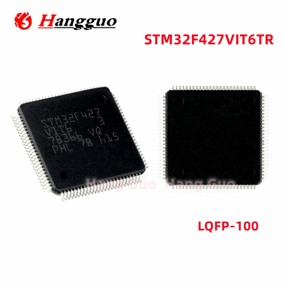 Original STM32F427VIT6  STM32F427 STM32F427VI STM32F427VIT6TR LQFP-100 ARM Cortex-M4 32-bit microcontroller MCU IC Chip 