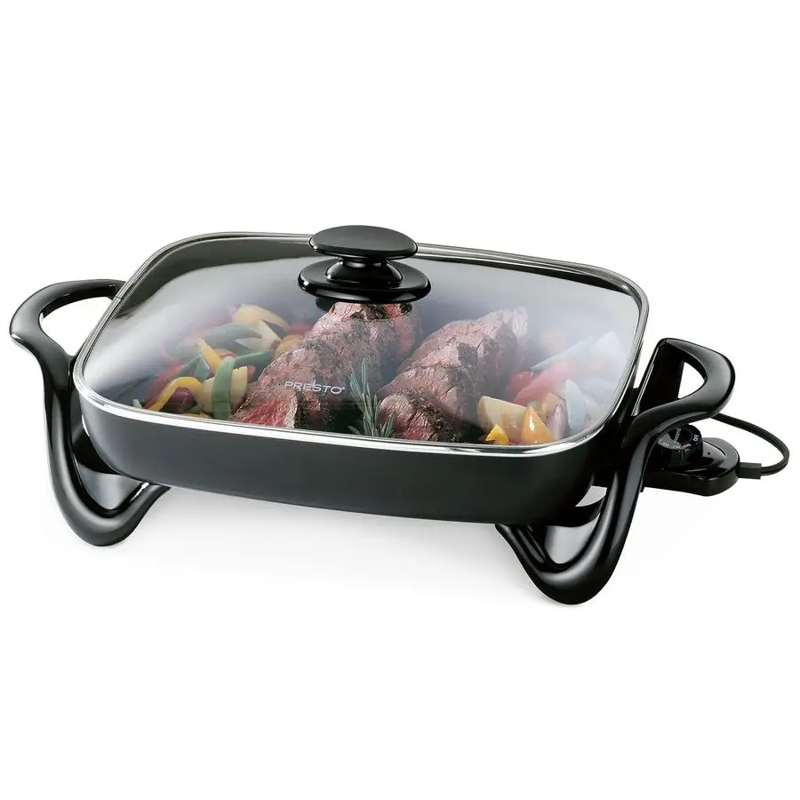 

06852 16Inch Electric Skillet with Glass Cover