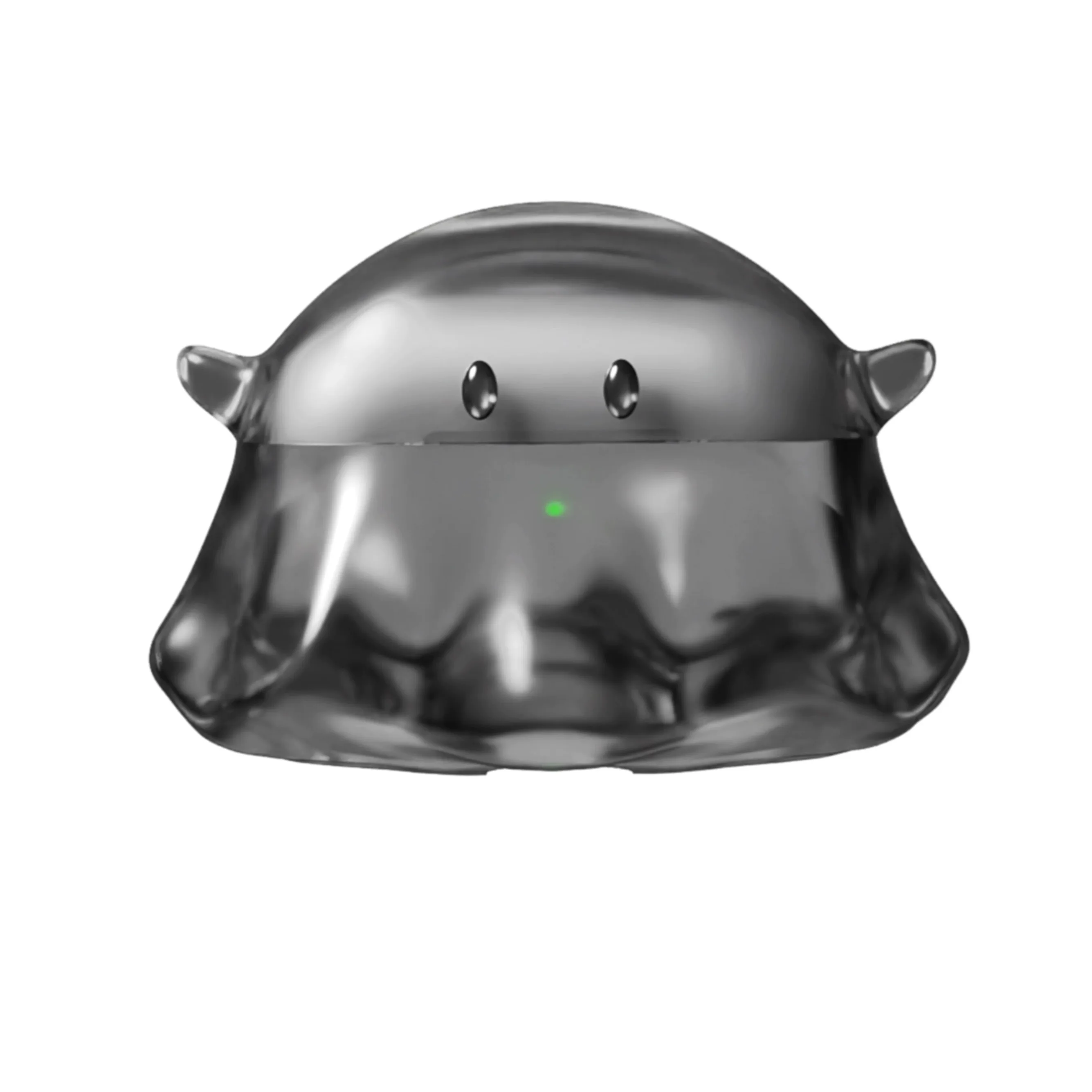 

[Маленький призрак] Подходит для прозрачного чехла для наушников AirPods. Чехол для наушников с 3D-печатью.