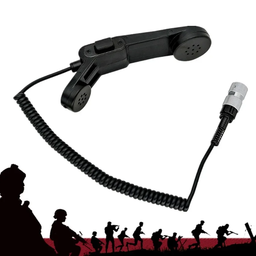 

Tactical PTT 6 Pin H250 PTT for AN/PRC 148 152 Walkie Talkie Dummy Model Compatible with COMTAC/SORDIN Headset