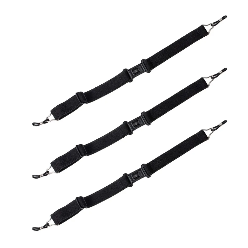 

3Pcs Glasses Anti Slip Holder Sturdy Reusable Eyeglasses Strap for Work Life Use Glasses Retainer Adjustable Rope Eyeglass Chain