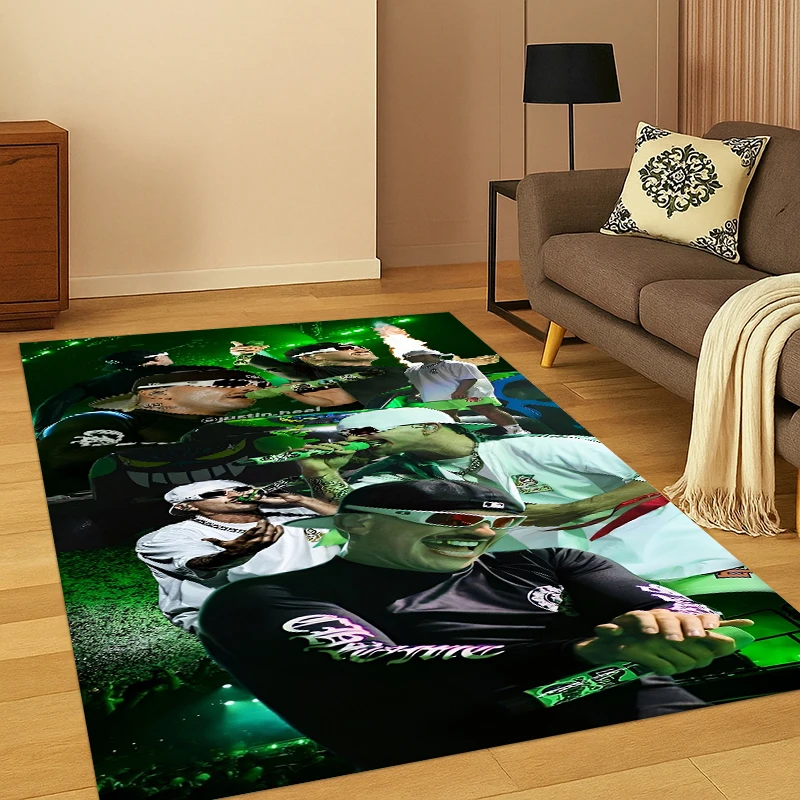 

Ковер Feid Ferxxo в стиле хип-хоп/поп-музыка для спальни, гостиной, дивана, игровой комнаты, придверный коврик, домашний декор, нескользящий коврик для детской игровой зоны