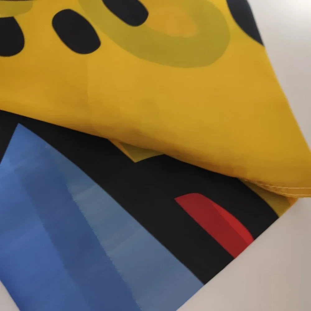 Geometric Graffiti Funny Flags Room Decor Home Polyester Hanging Banner Party Outdoor For Decoration 90x150cm - Detail 1