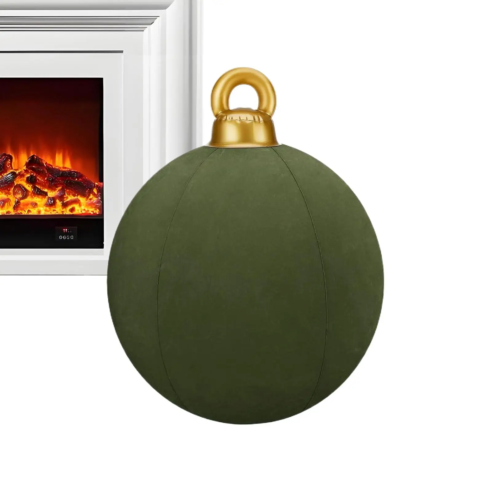 

Надувные шары с украшениями, 23,6 дюйма, набор флокированных шаров, гигантские флокированные рождественские украшения для рабочего места, танцевальной вечеринки, свадебного двора