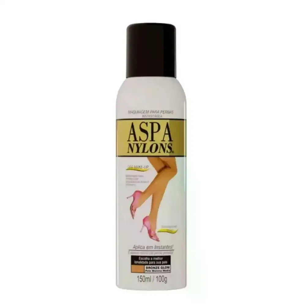 Spray Makeup P/Legs Bronze Glow Nylons Aspa 150Ml