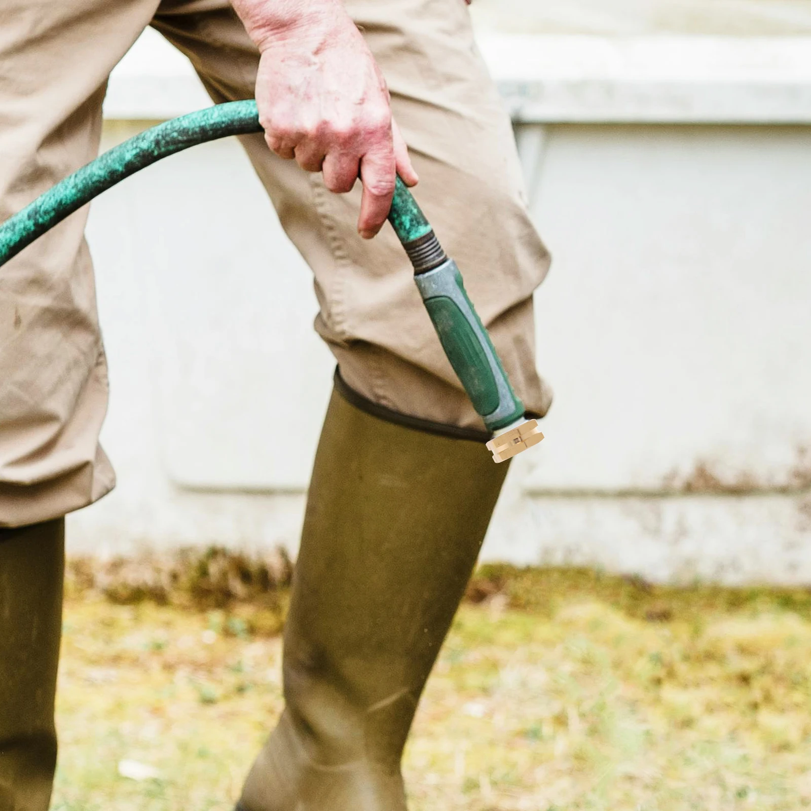 2 Pcs 3/4 Inch Brass Garden End Caps Durable Leakproof Design Easy Installation Versatile Use Garden Hose Plugs Faucet Covers