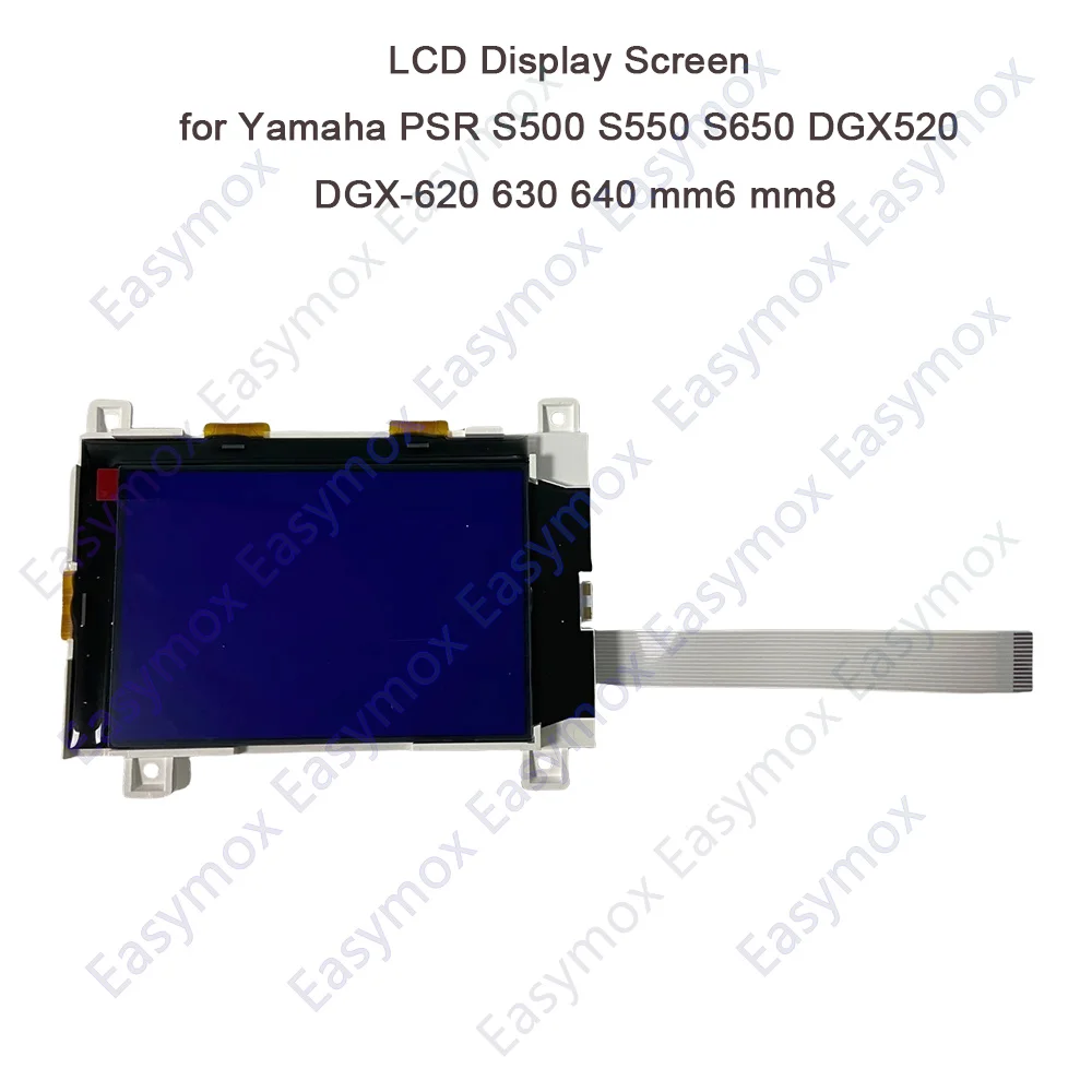 LCD Display For Yamaha S500 Screen Dgx520 Dgx620 Dgx630 Dgx640 PSR-S500 S550 S650 S670