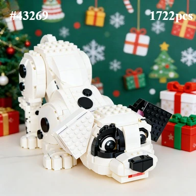 nuovi-set-di-blocchi-da-costruzione-modello-puppy-compatibili-con-le-particelle-legoed-43269-adatte-per-regali-di-natale