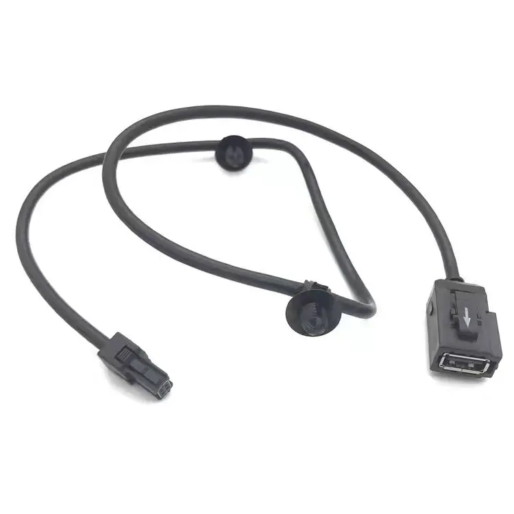 Cable de datos Chery Arrizo 5, cable de interfaz USB, puerto de carga, arnés adaptador, cable de conexión USB
