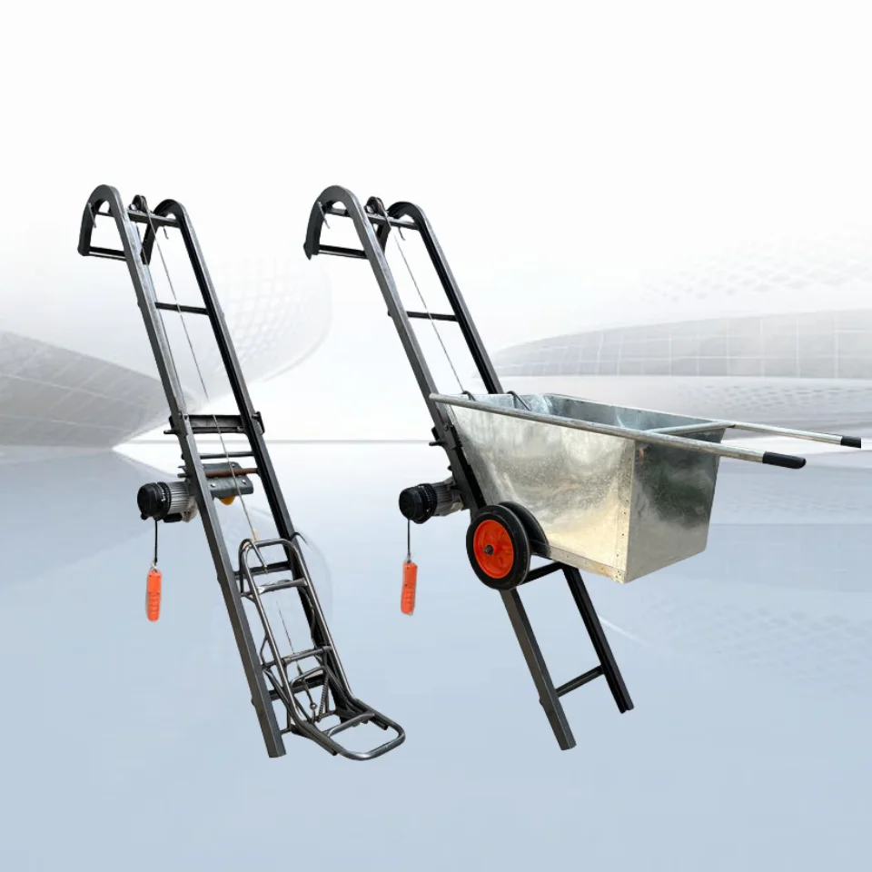 New Folding Climbing Lift 3-12 M Self-Propelled Mobile Elevator For Climbing Work Electric Ladder Lift With Freight