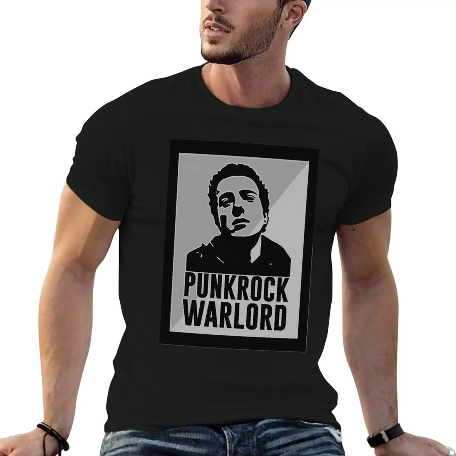 Joe-Strummer--Essential- Camiseta para hombre, camiseta 100% de algodón, camiseta de marca de lujo, camisetas divertidas lisas para hombre, camiseta de algodón