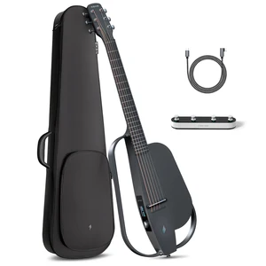 Enya Nexg 2-Basic All-In-One Smart Audio Guitar, Electric Acoustic, Carbon Fiber, Wireless Speaker, Wireless Pedal 10 Main Sales Electric Guitar - №9
