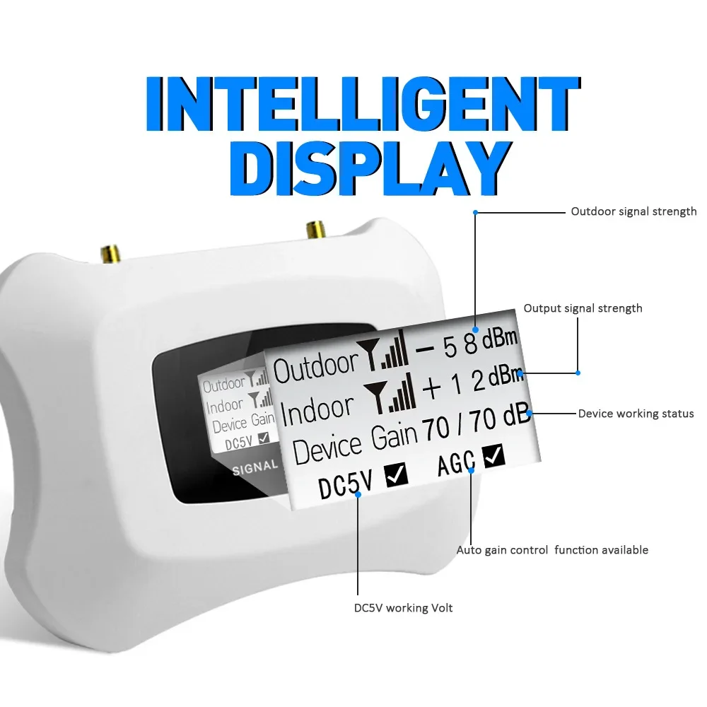 Amplificateur de signal de téléphone portable CDMA, 850MHz, région du protég, VPN